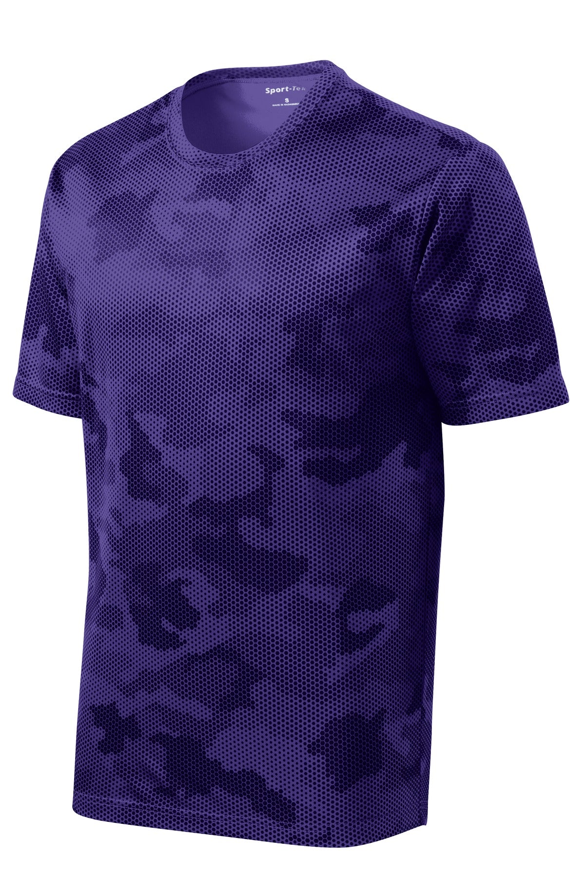 Sport-Tek CamoHex Tee - Purple