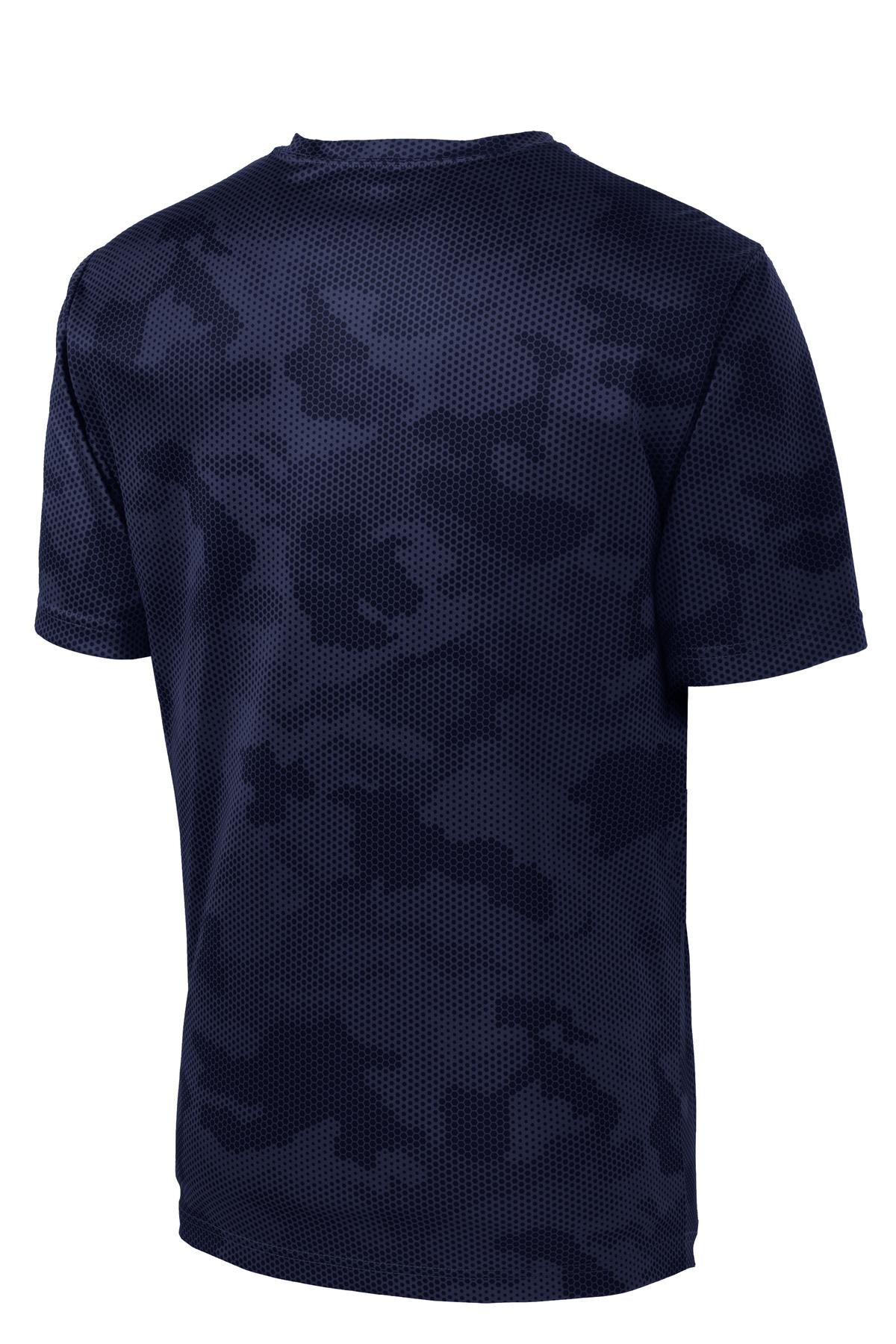 Sport-Tek CamoHex Tee - True Navy
