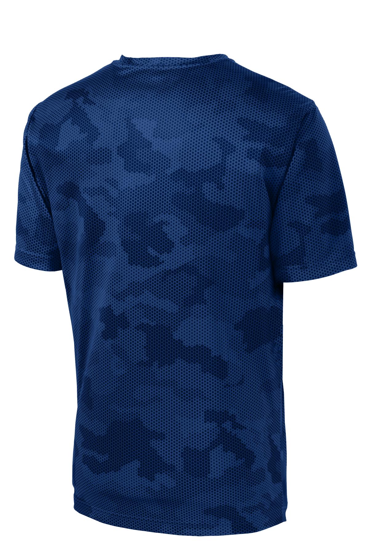 Sport-Tek CamoHex Tee - True Royal