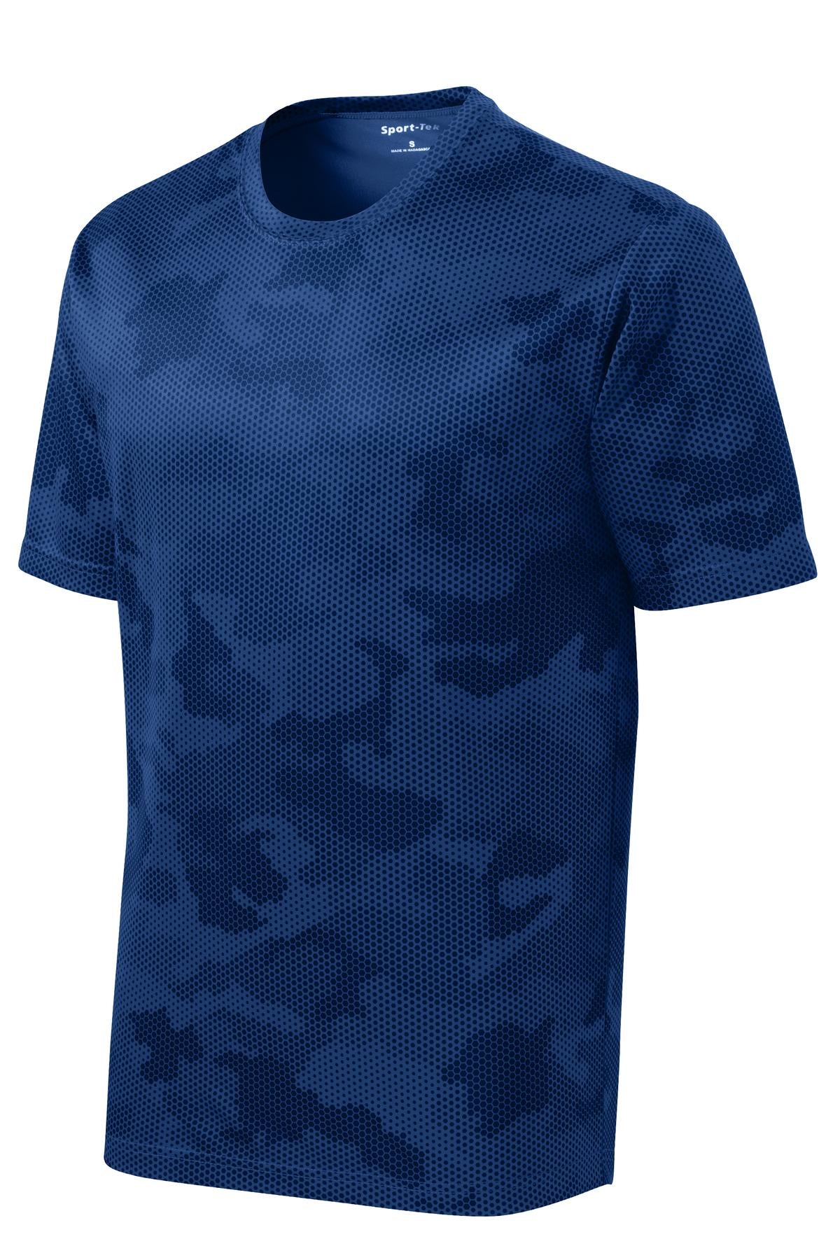 Sport-Tek CamoHex Tee - True Royal