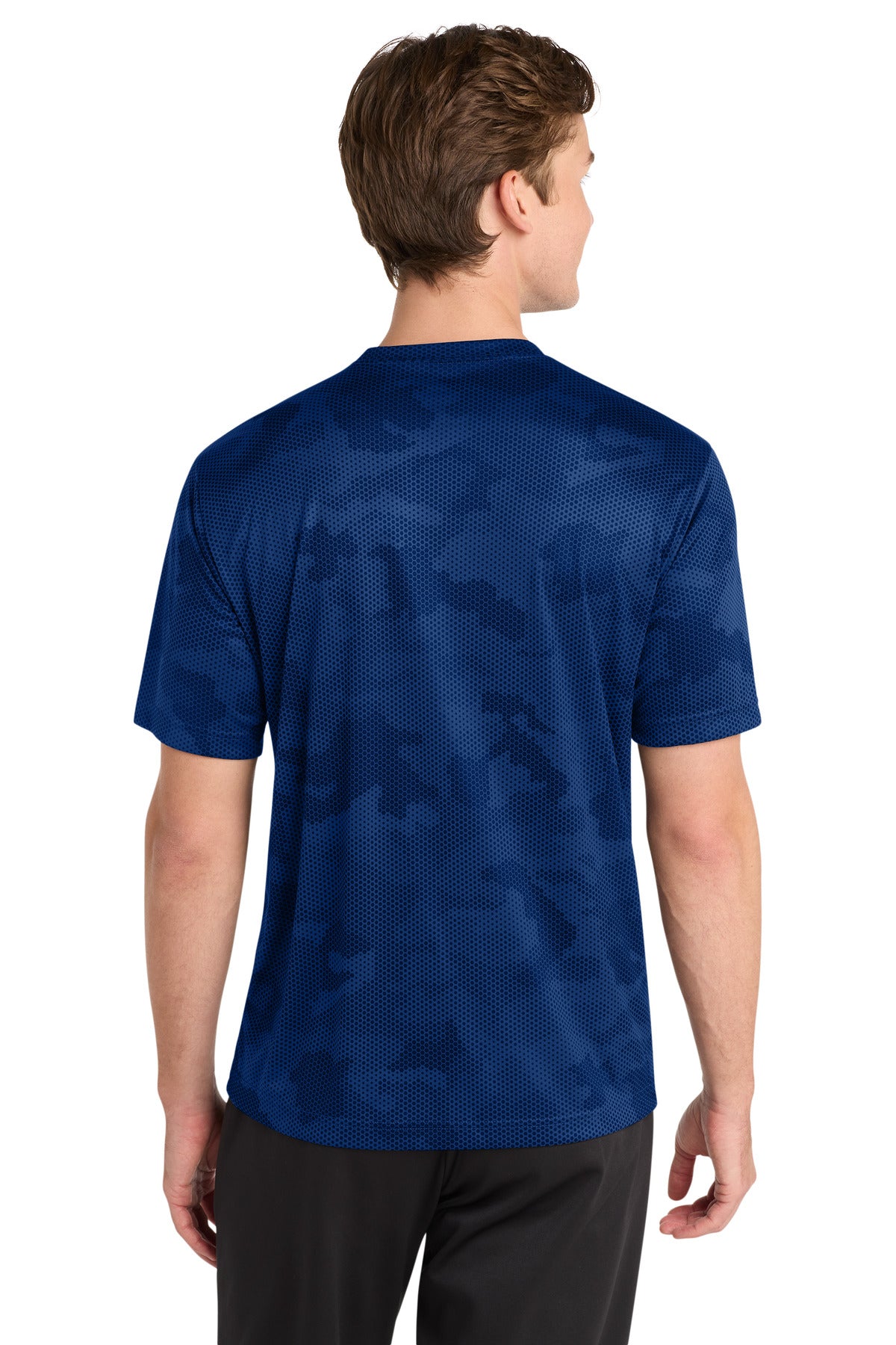 Sport-Tek CamoHex Tee - True Royal