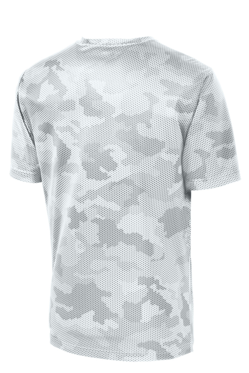 Sport-Tek CamoHex Tee - White
