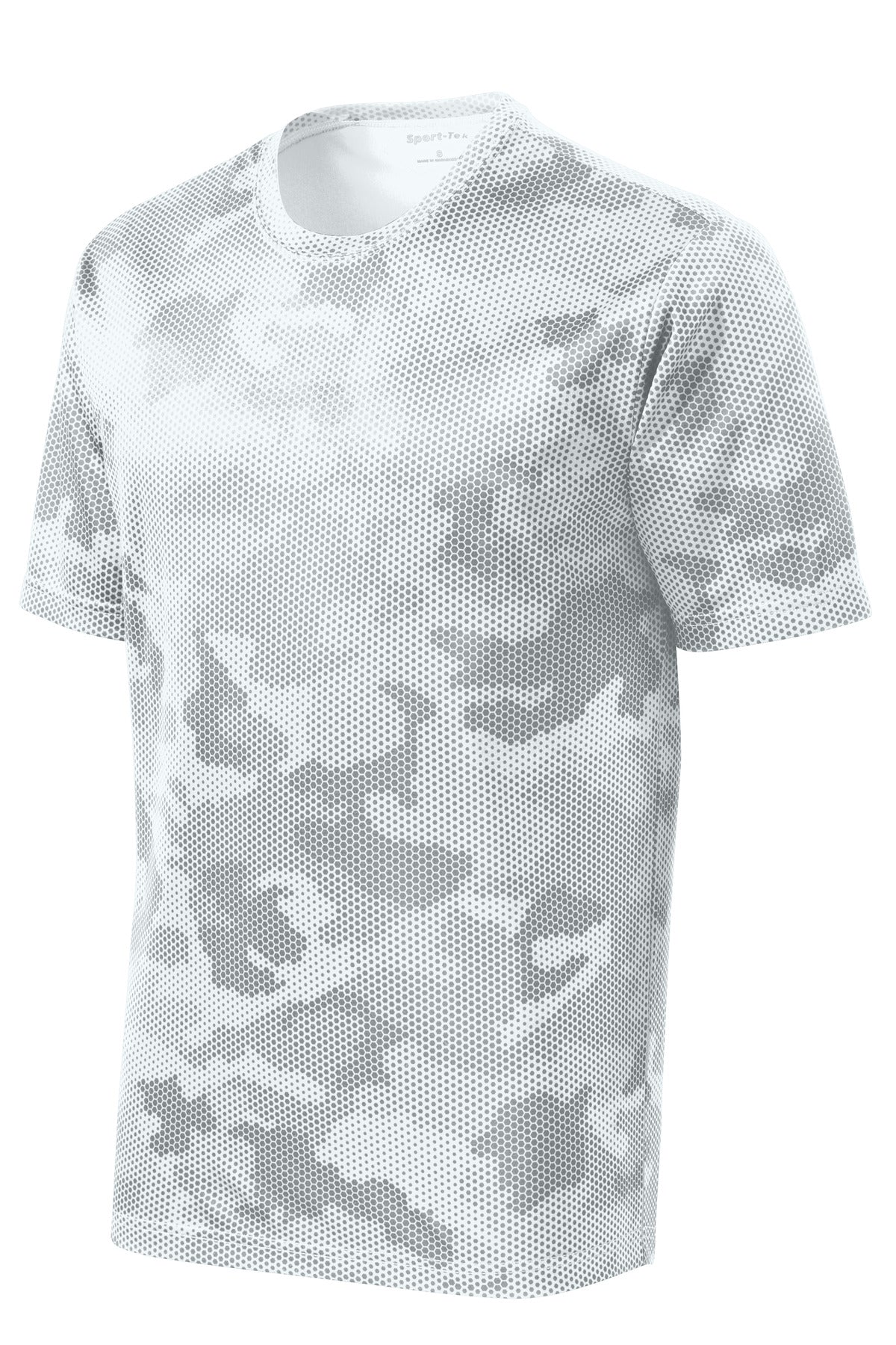Sport-Tek CamoHex Tee - White