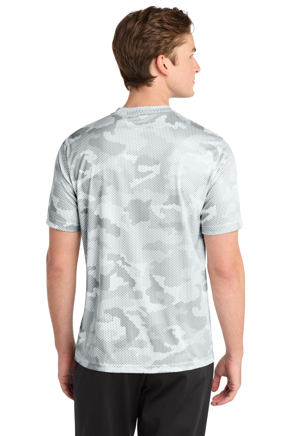 Sport-Tek CamoHex Tee - White
