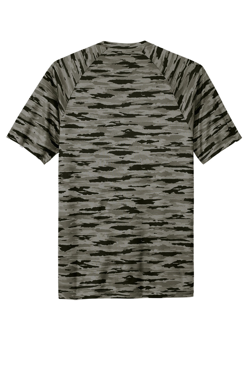 Sport-Tek Drift Camo Tee - Black