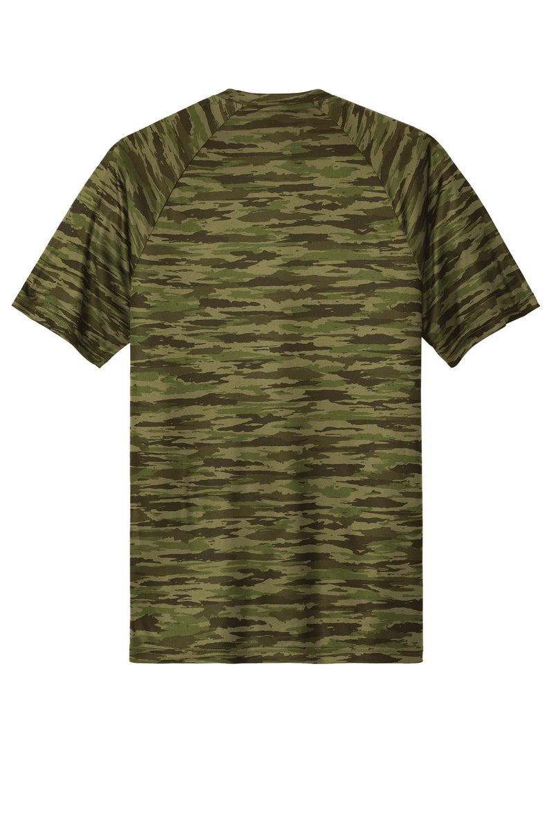 Sport-Tek Drift Camo Tee - Olive Drab Green