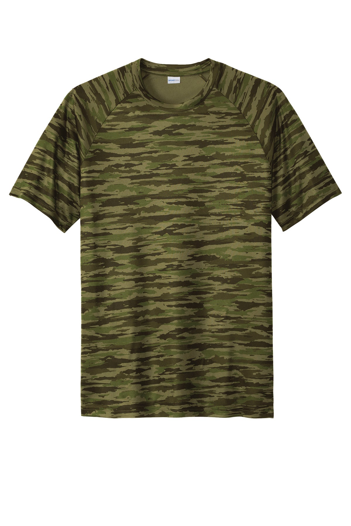 Sport-Tek Drift Camo Tee - Olive Drab Green
