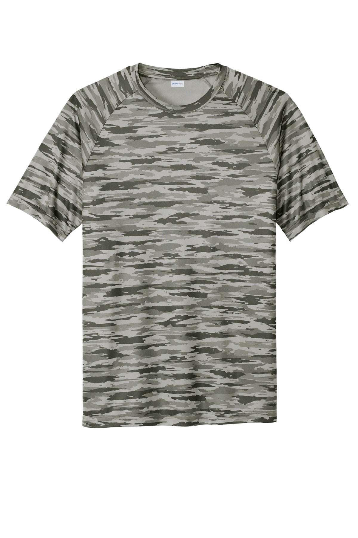 Sport-Tek Drift Camo Tee - Silver