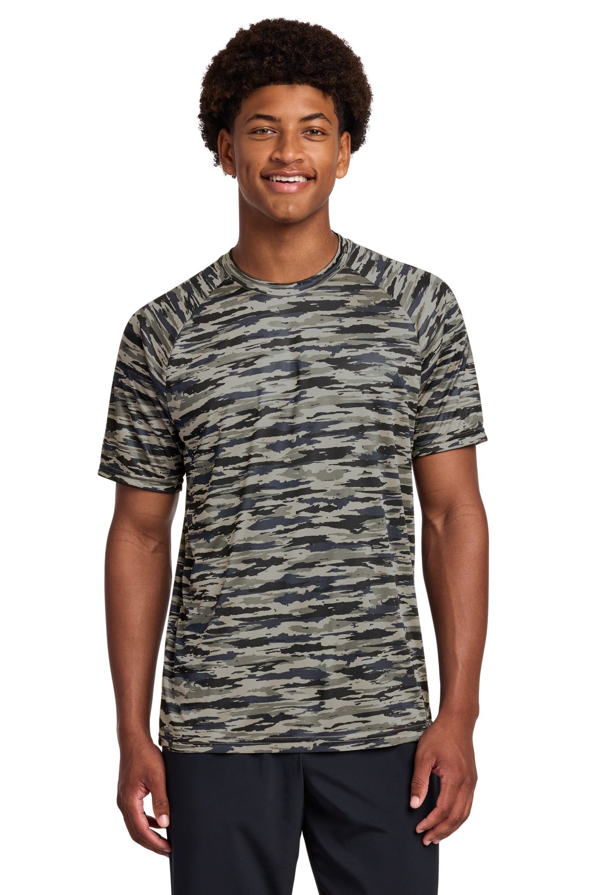 Sport-Tek Drift Camo Tee - True Navy