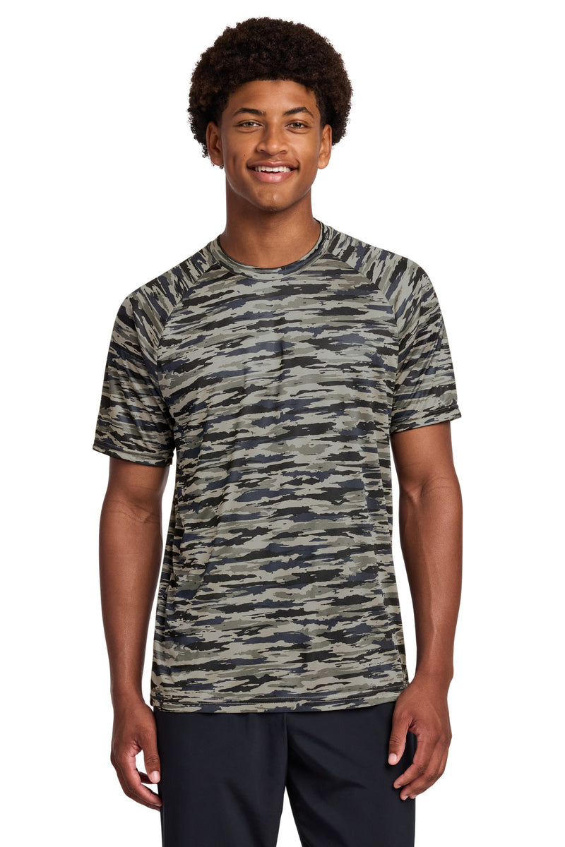 Sport-Tek Drift Camo Tee - True Navy