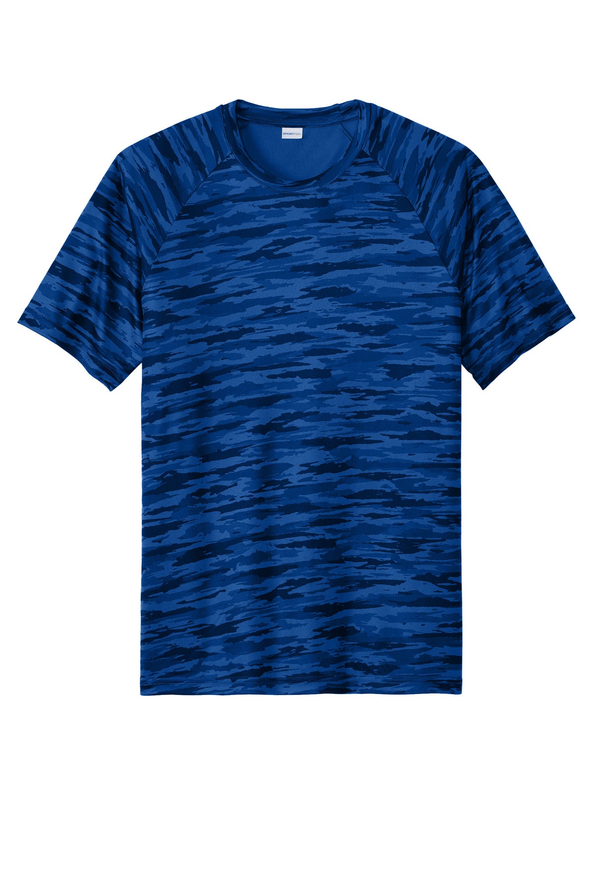 Sport-Tek Drift Camo Tee - True Royal