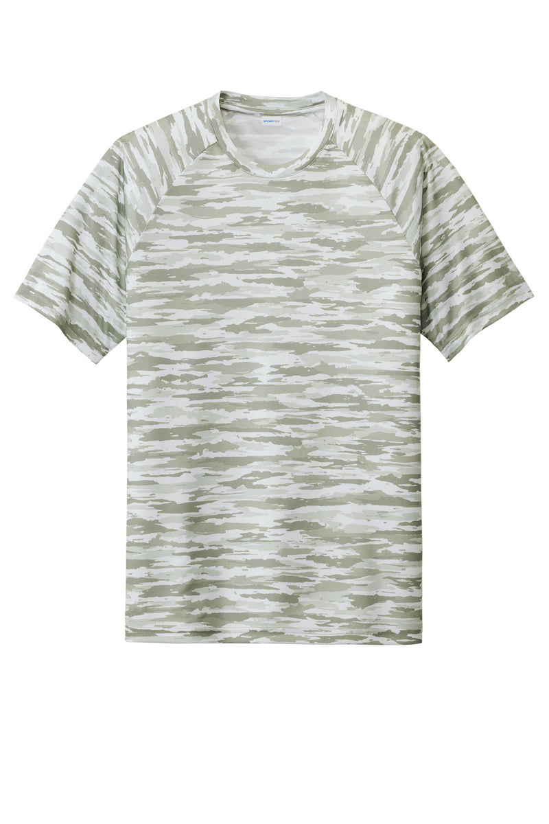 Sport-Tek Drift Camo Tee - White