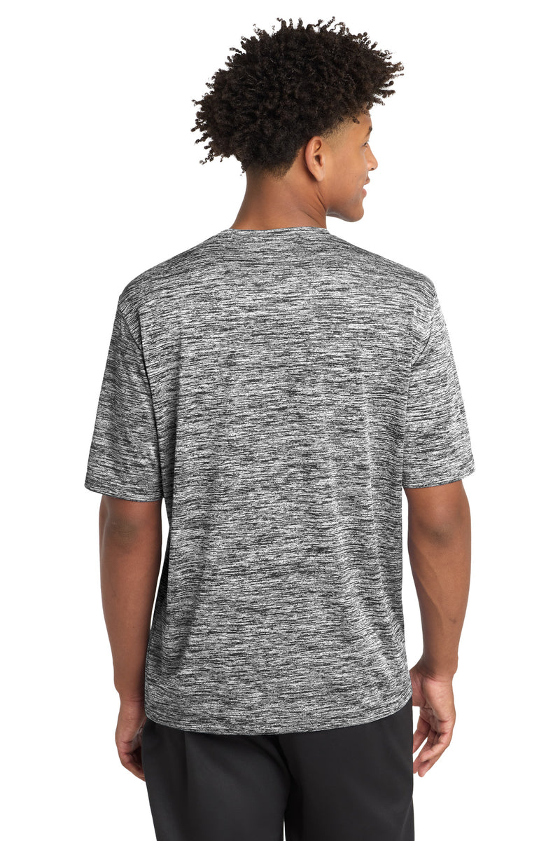 Sport-Tek PosiCharge Electric Heather Tee - Black Electric