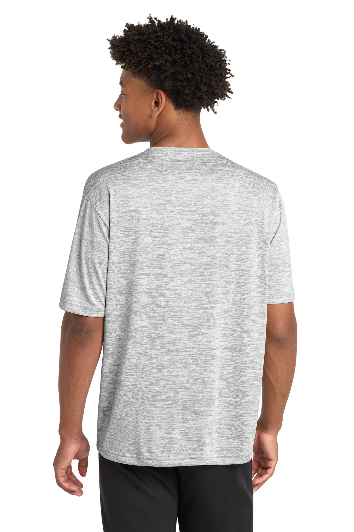 Sport-Tek PosiCharge Electric Heather Tee - Silver Electric