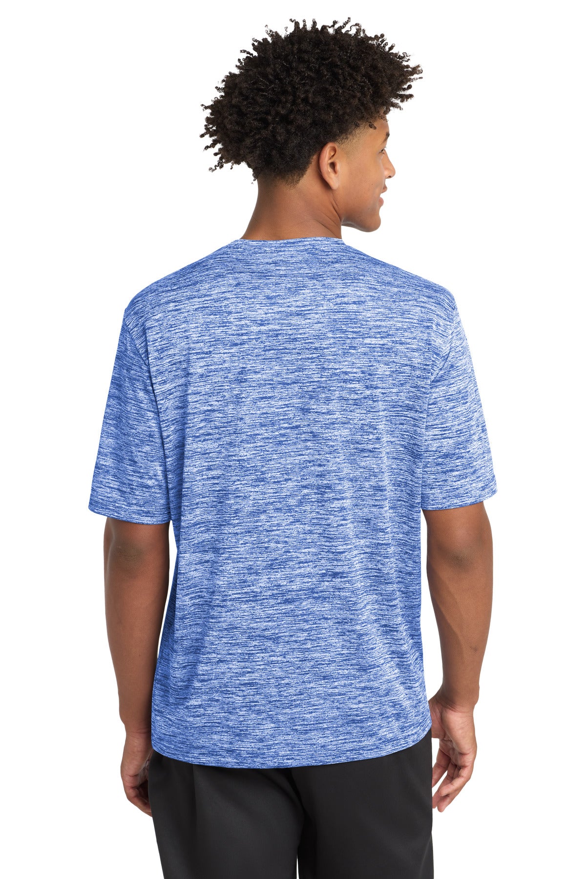 Sport-Tek PosiCharge Electric Heather Tee - True Royal Electric