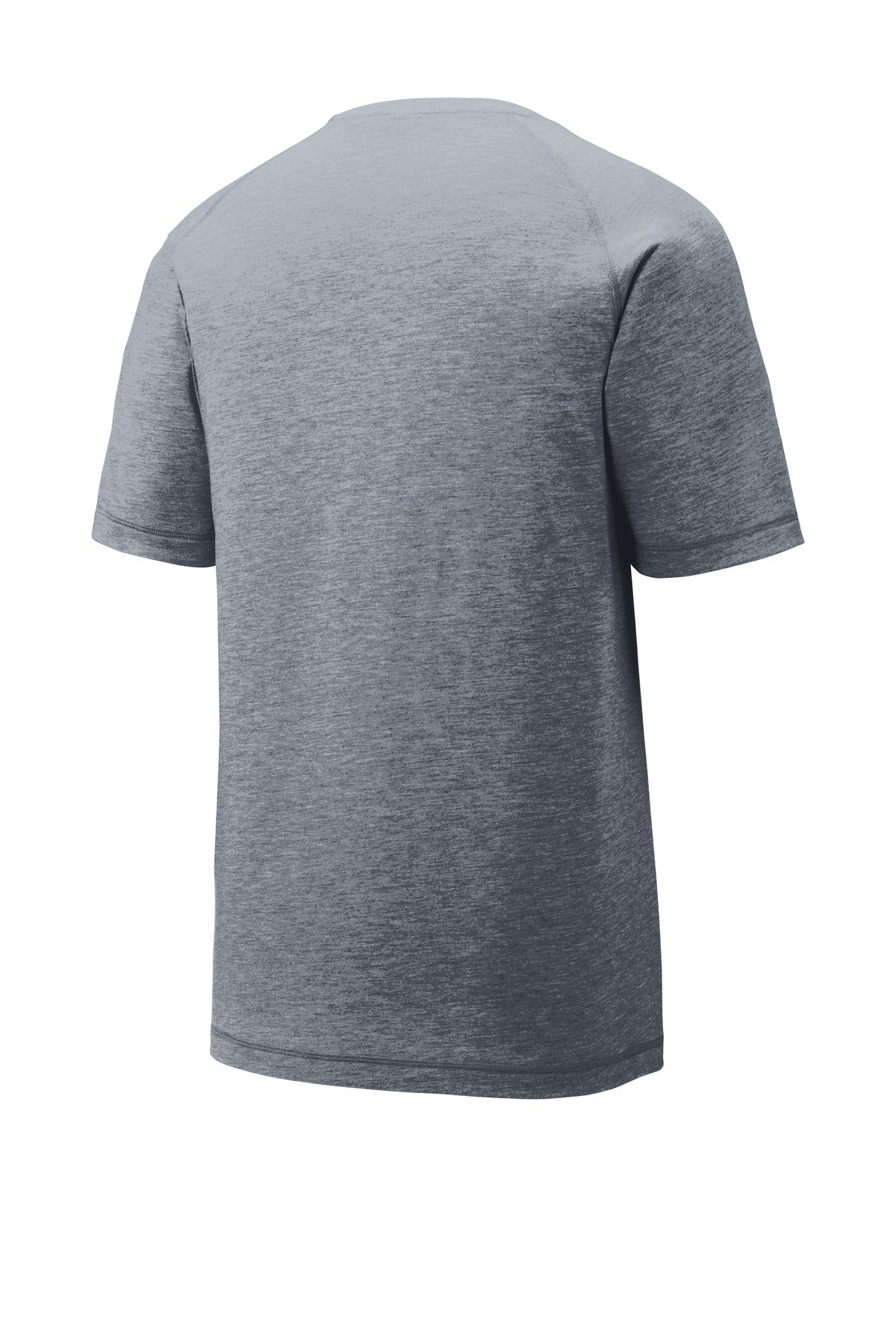 Sport-Tek  PosiCharge  Tri-Blend Wicking Raglan Tee - True Navy Heather