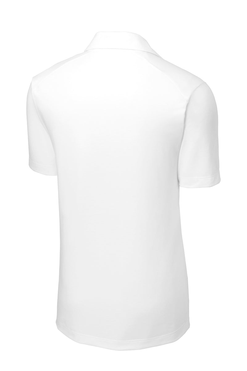 Sport-Tek  PosiCharge  Tri-Blend Wicking Polo - White Triad Solid