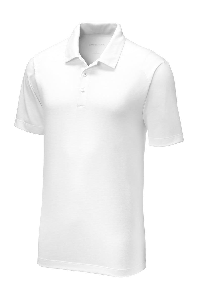 Sport-Tek  PosiCharge  Tri-Blend Wicking Polo - White Triad Solid