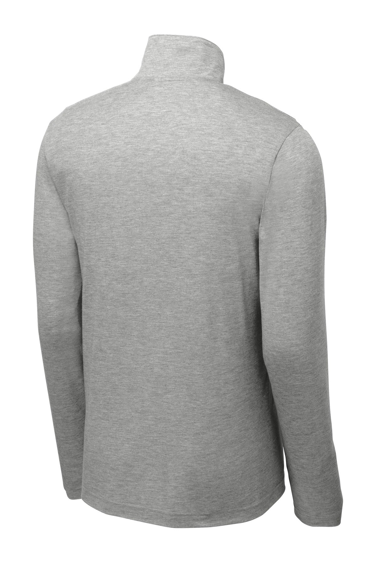 Sport-Tek  PosiCharge  Tri-Blend Wicking 1/4-Zip Pullover - Light Grey Heather