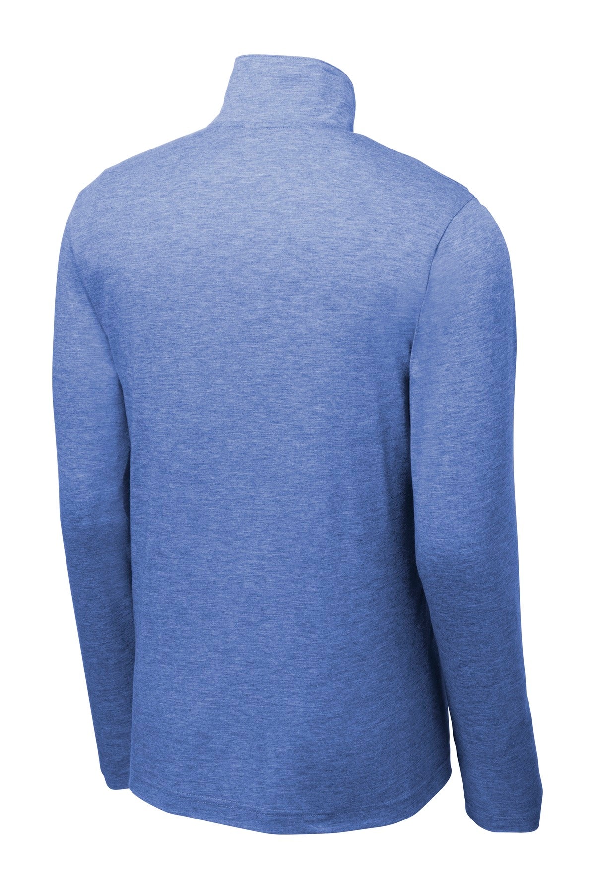 Sport-Tek  PosiCharge  Tri-Blend Wicking 1/4-Zip Pullover - True Royal Heather