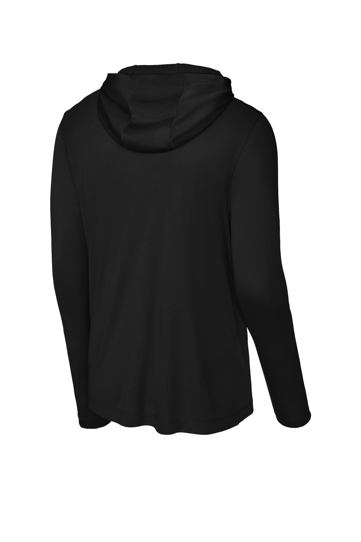 Sport-Tek Posi-UV Pro Long Sleeve Hoodie - Black