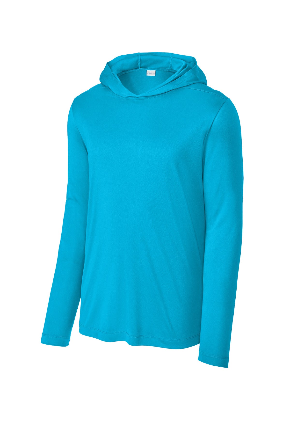 Sport-Tek Posi-UV Pro Long Sleeve Hoodie - Sapphire