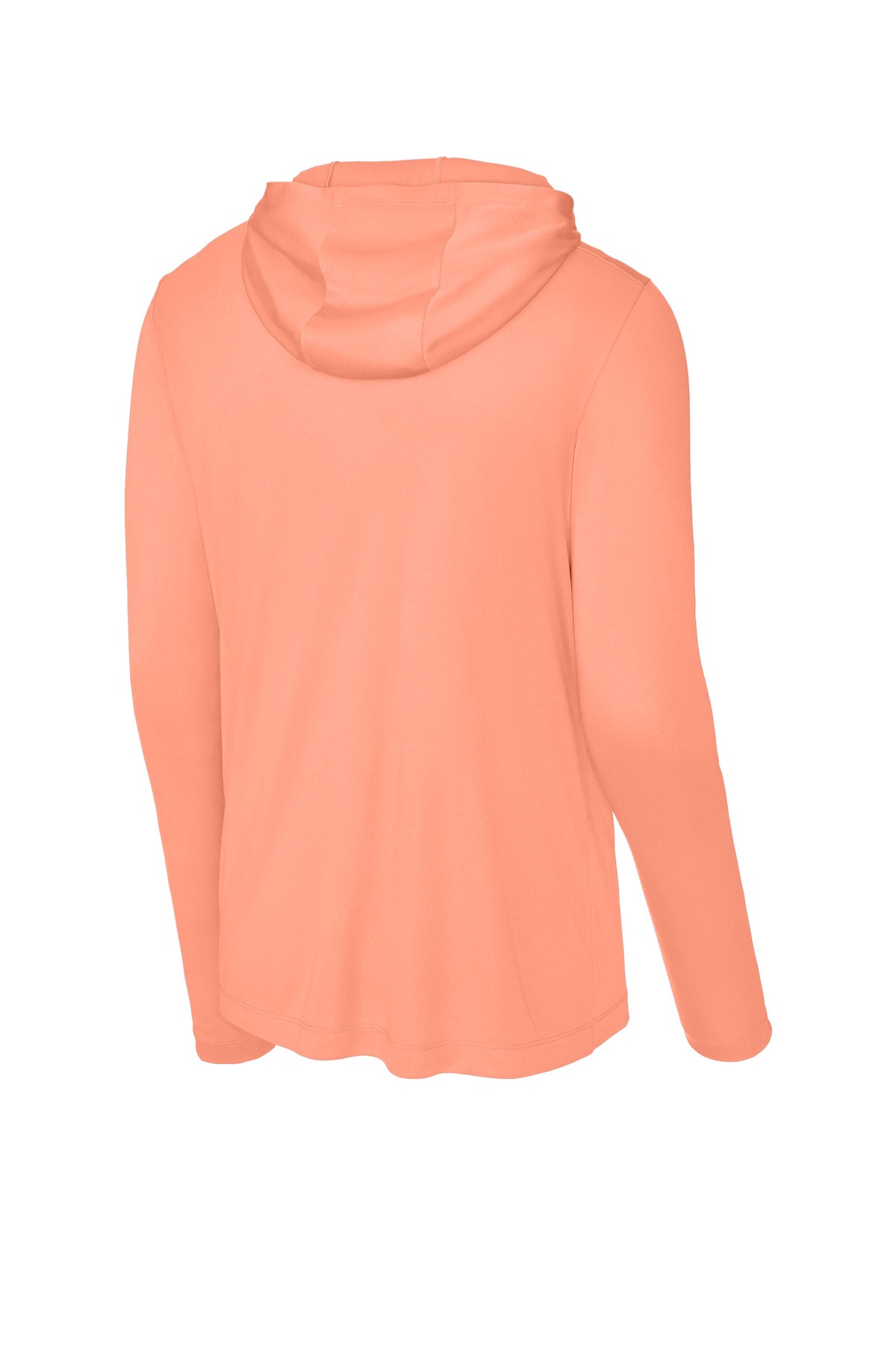 Sport-Tek Posi-UV Pro Long Sleeve Hoodie - Soft Coral