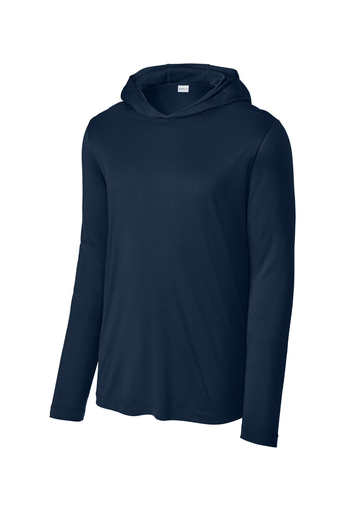 Sport-Tek Posi-UV Pro Long Sleeve Hoodie - True Navy