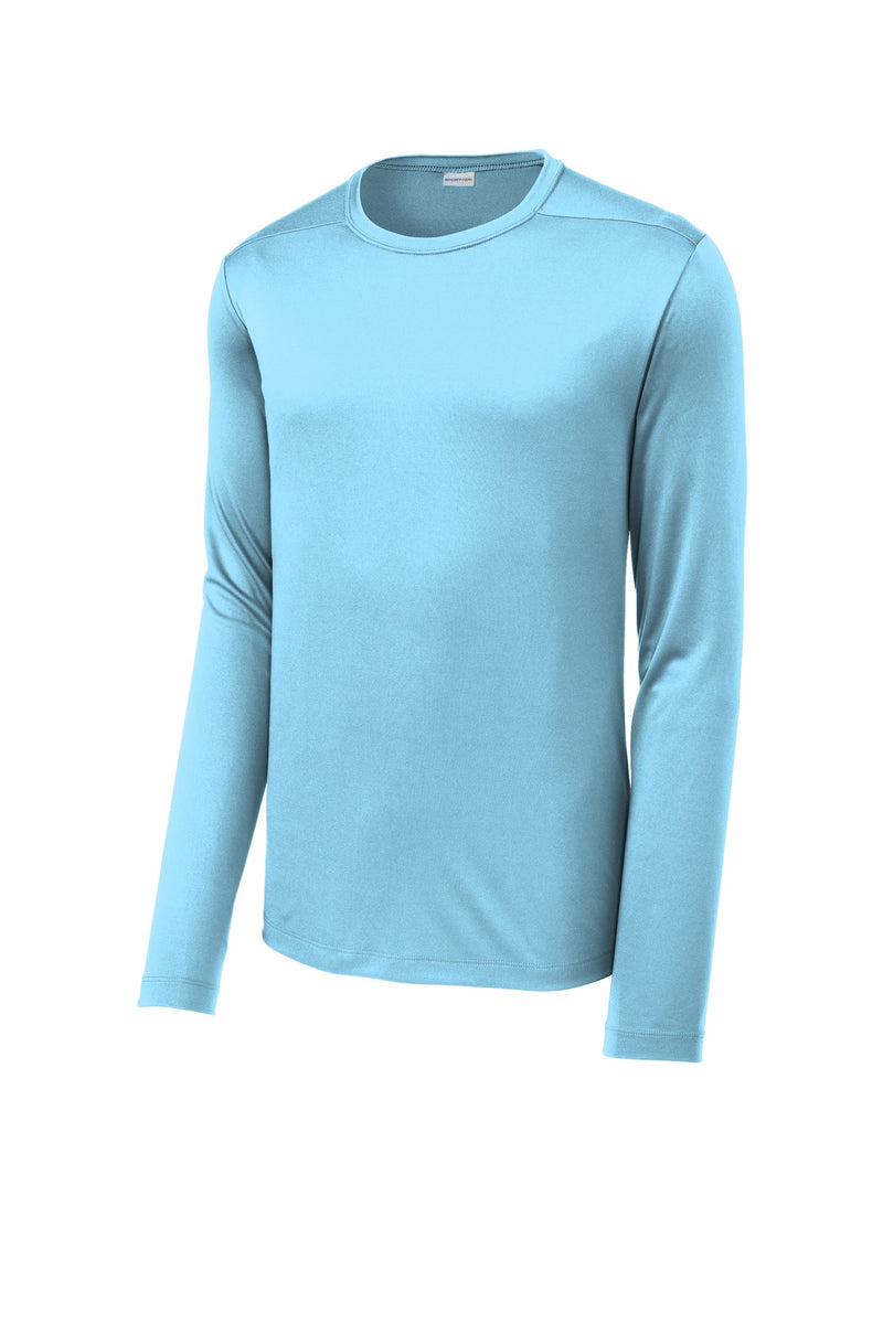 Sport-Tek  Posi-UV Pro Long Sleeve Tee - Light Blue