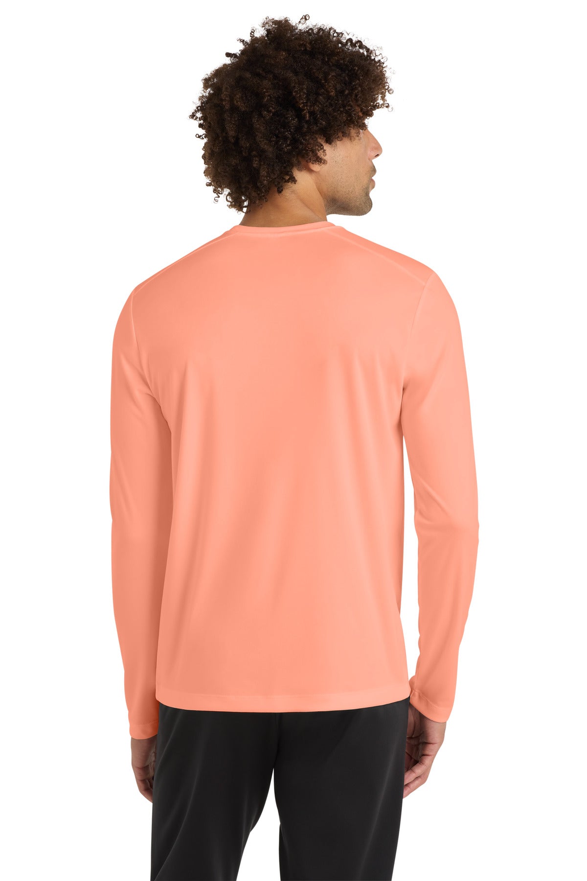 Sport-Tek  Posi-UV Pro Long Sleeve Tee - Soft Coral