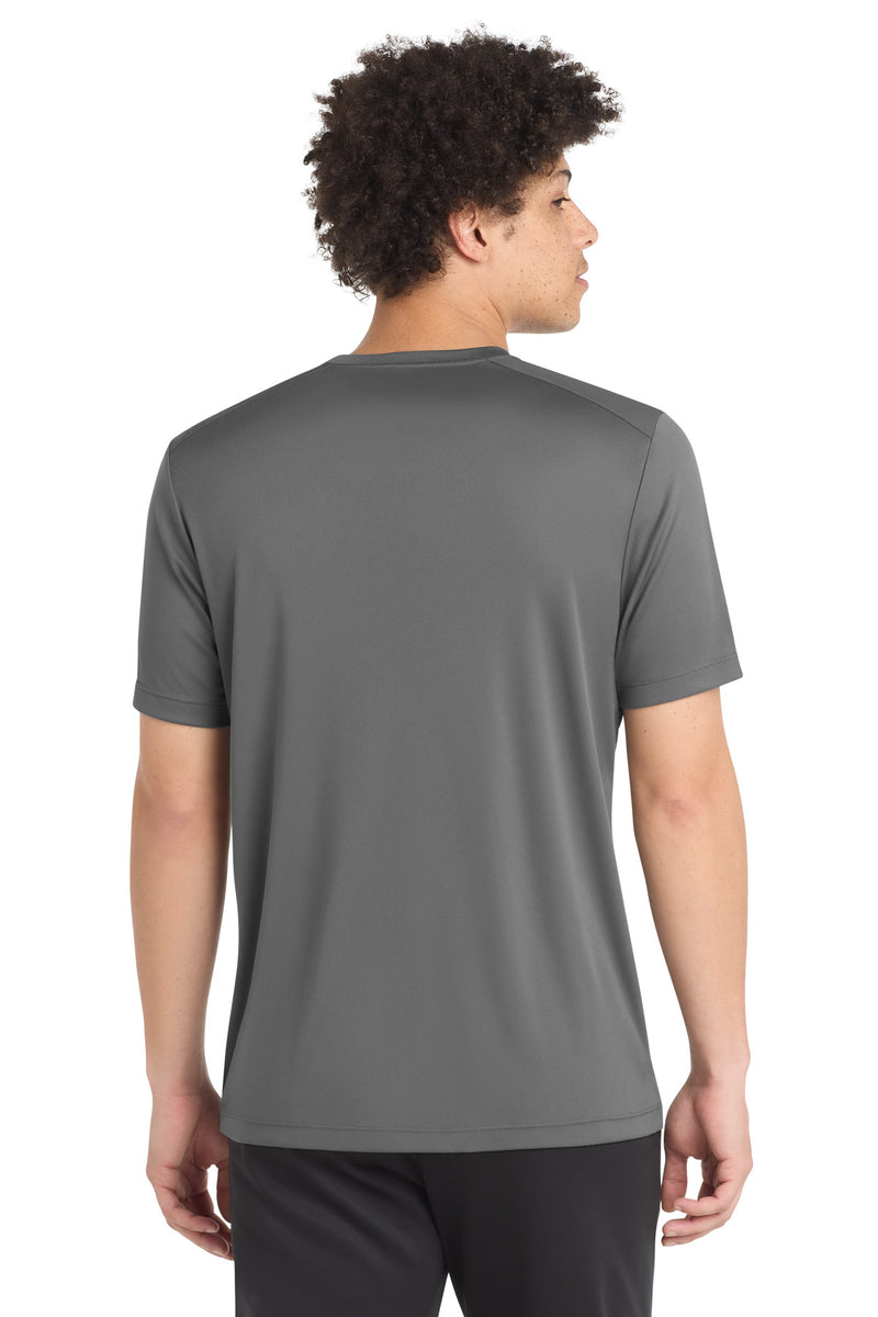 Sport-Tek  Posi-UV Pro Tee - Dark Smoke Grey