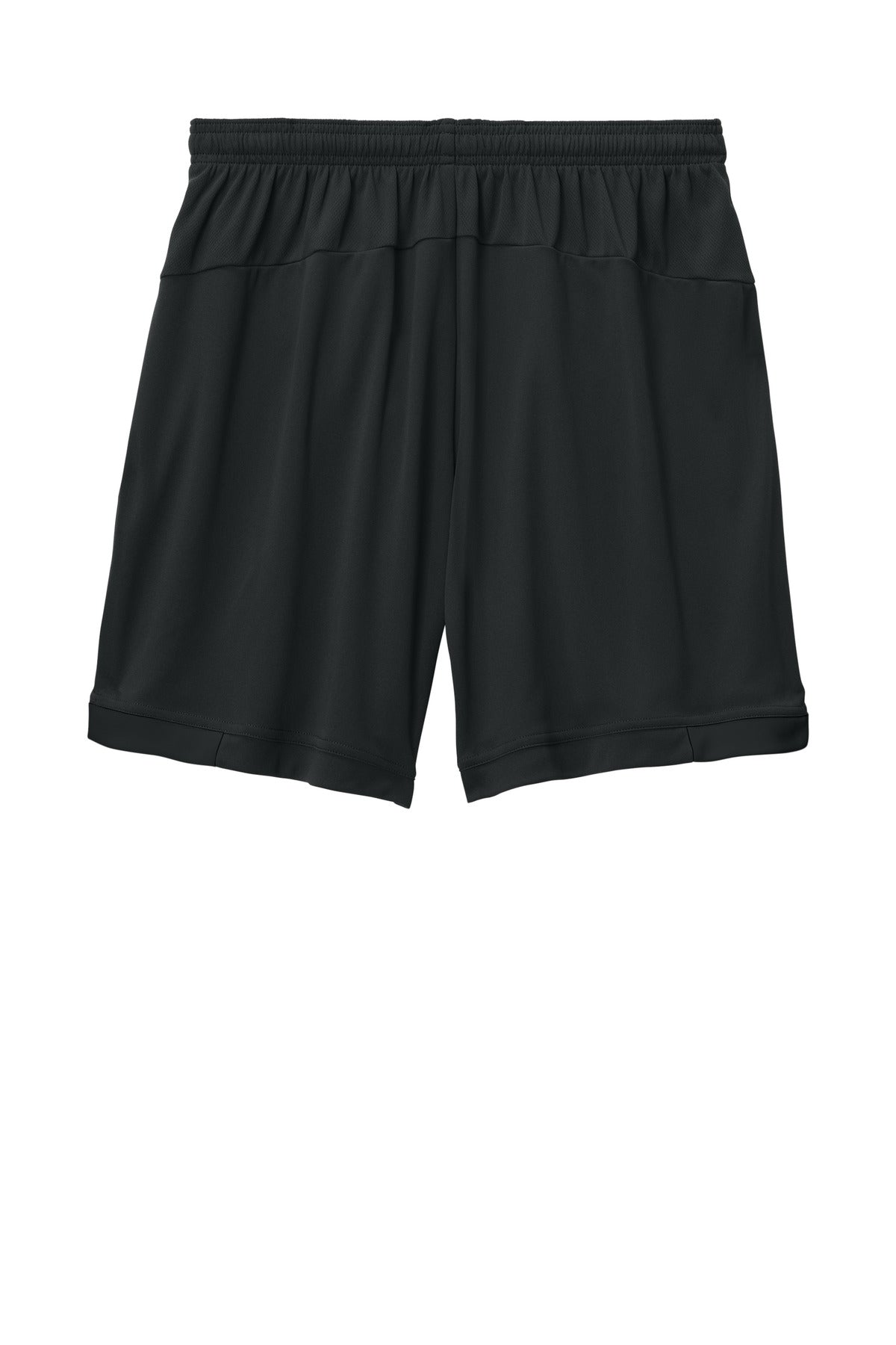 Sport-Tek Club 7  Short - Black/ Black