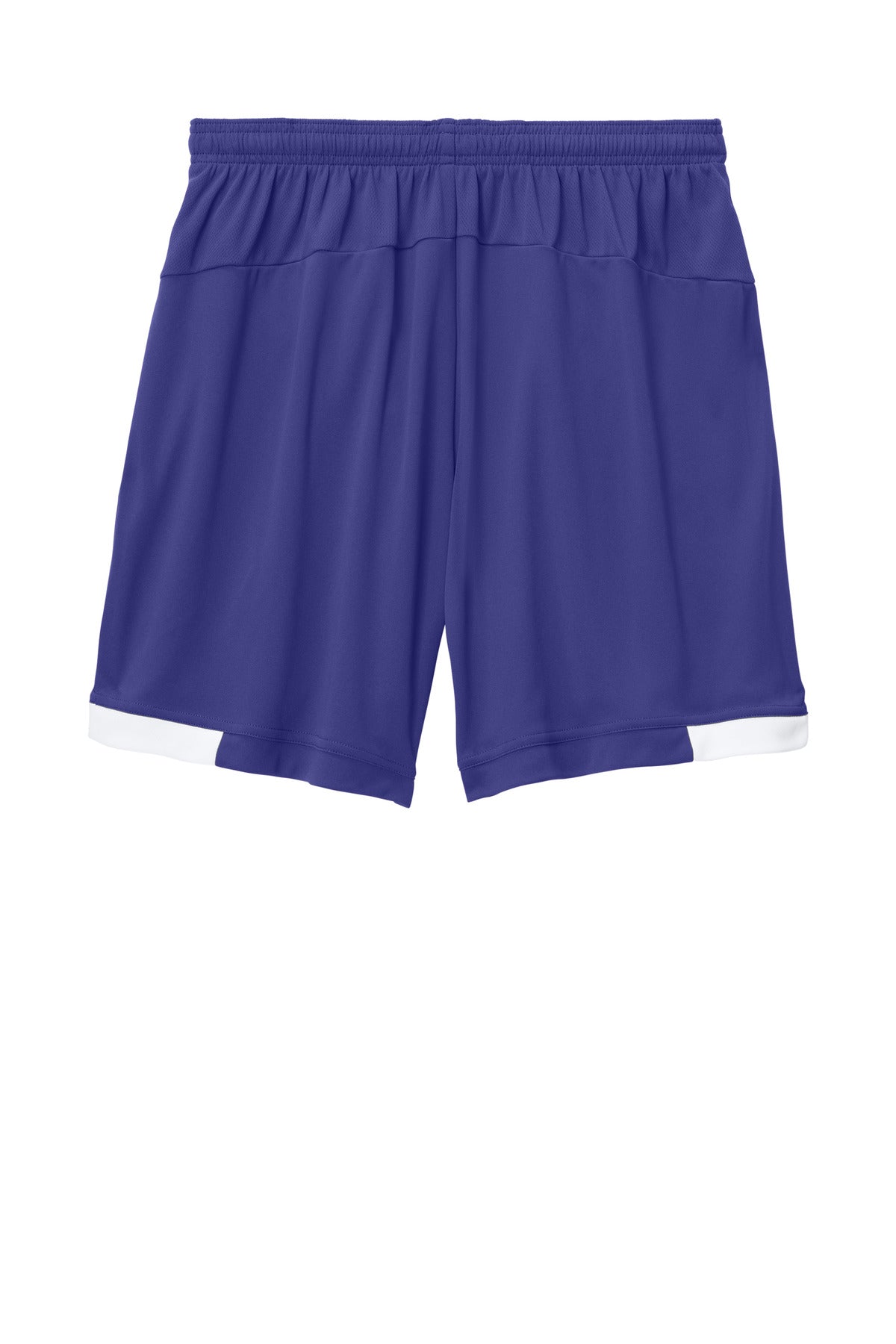 Sport-Tek Club 7  Short - Purple/ White