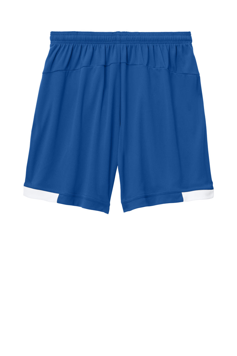 Sport-Tek Club 7  Short - True Royal/ White