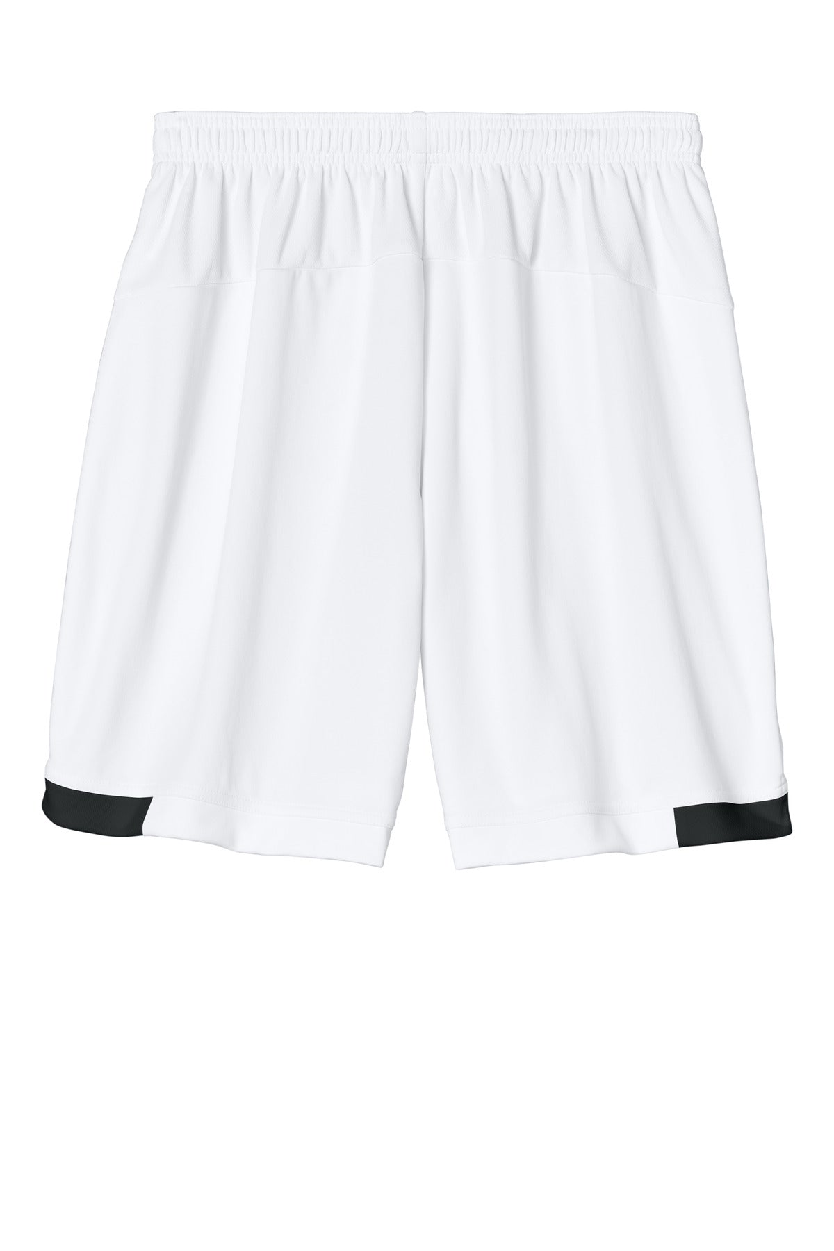 Sport-Tek Club 7  Short - White/ Black