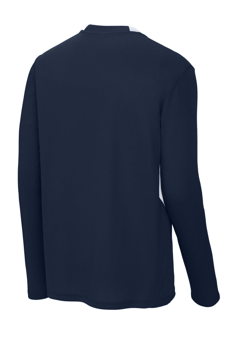 Sport-Tek Club 1/4-Zip Pullover - True Navy/ White