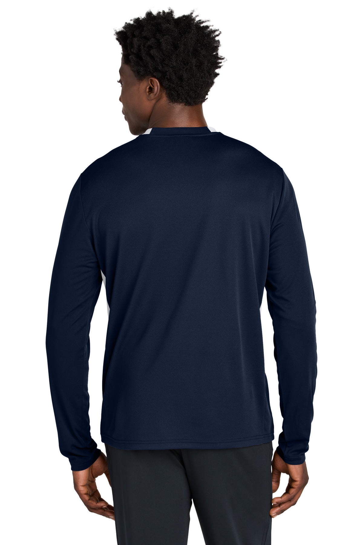 Sport-Tek Club 1/4-Zip Pullover - True Navy/ White
