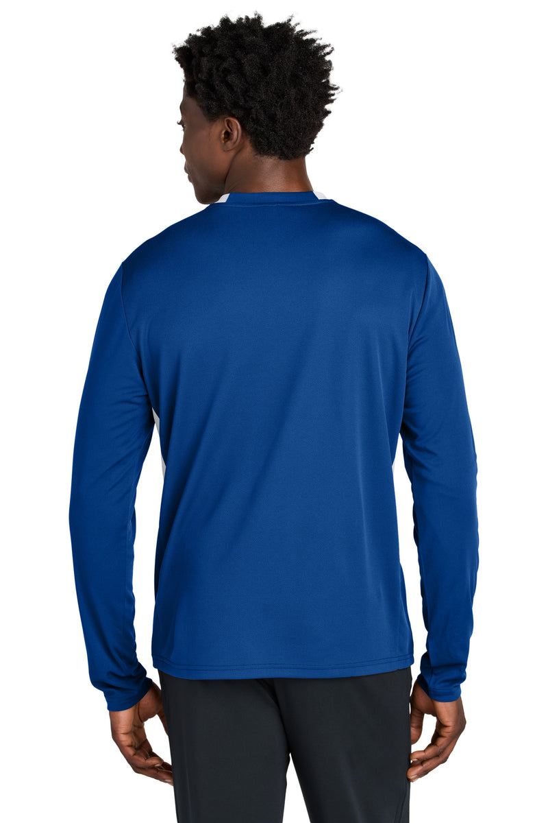 Sport-Tek Club 1/4-Zip Pullover - True Royal/ White