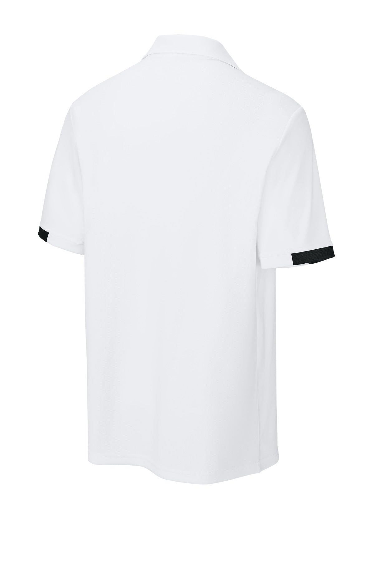 Sport-Tek Club Colorblock Polo - White/ Black