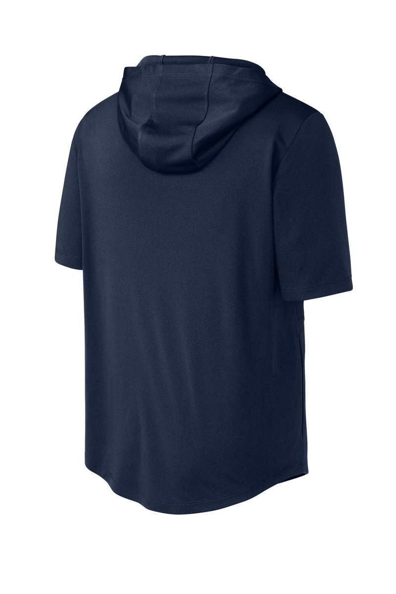 Sport-Tek Club Short Sleeve Hoodie - True Navy