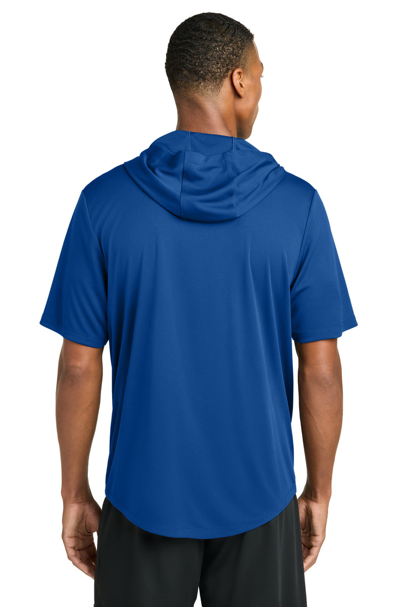 Sport-Tek Club Short Sleeve Hoodie - True Royal