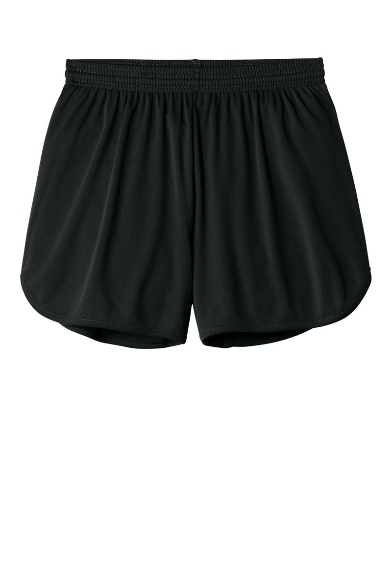 Sport-Tek Club 4  Track Short - Black