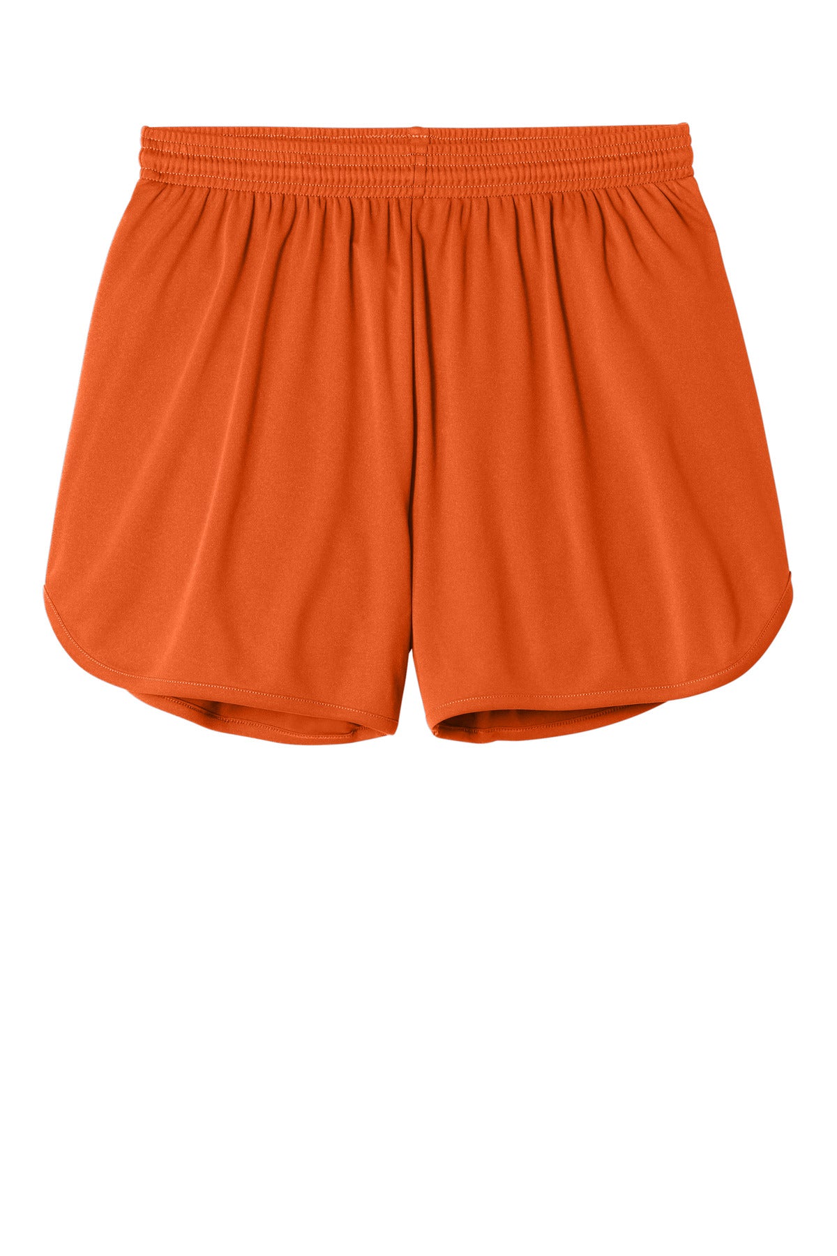 Sport-Tek Club 4  Track Short - Deep Orange
