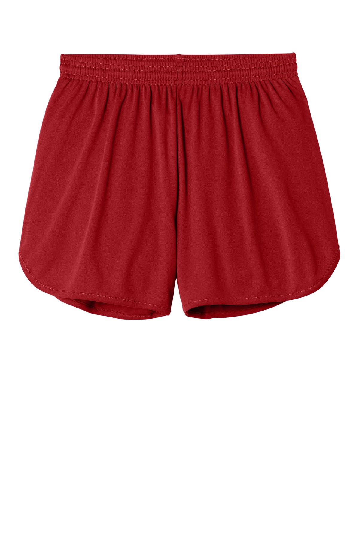 Sport-Tek Club 4  Track Short - Deep Red