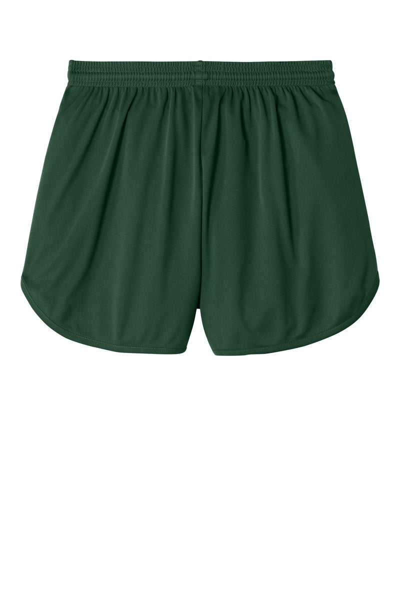 Sport-Tek Club 4  Track Short - Forest Green
