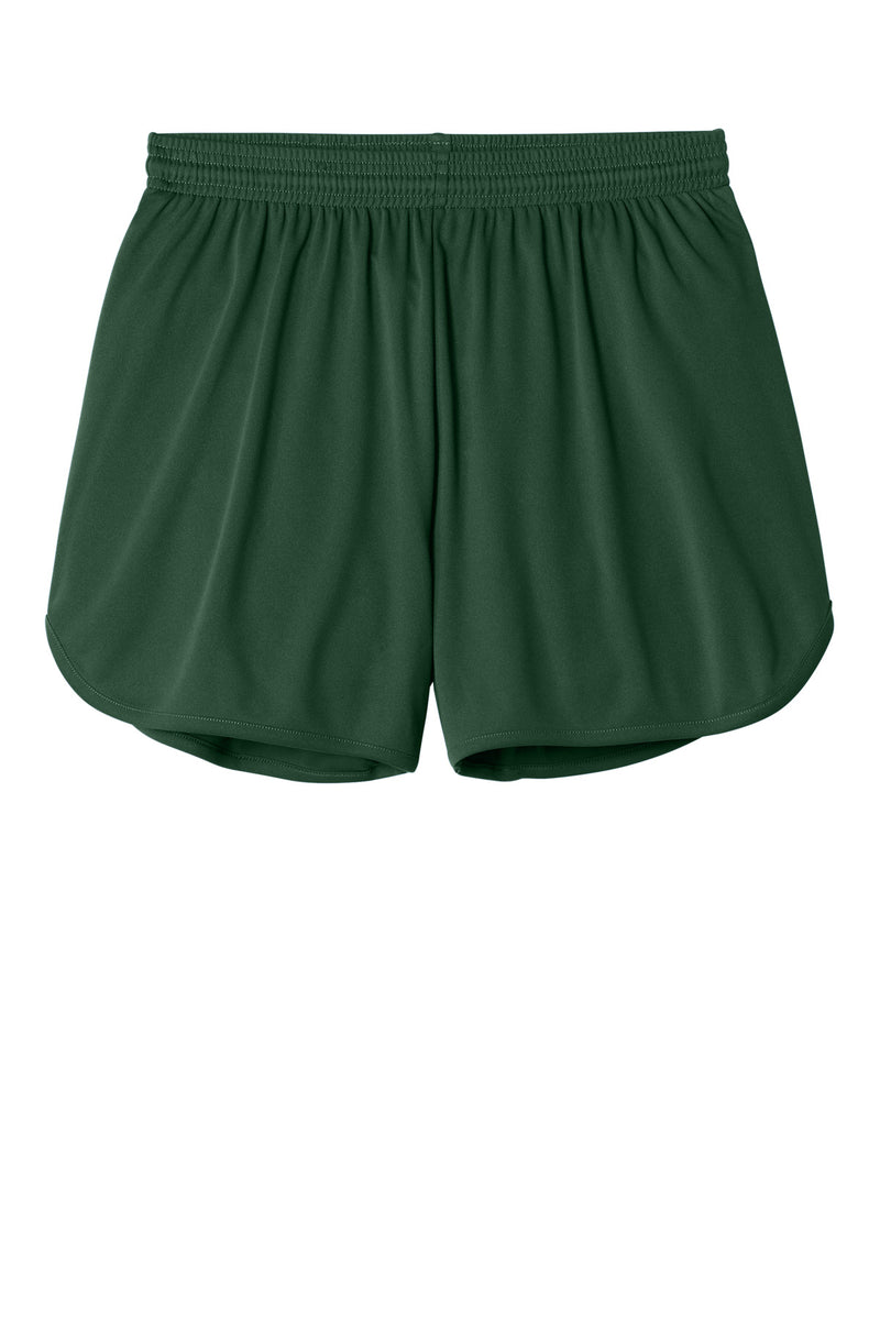 Sport-Tek Club 4  Track Short - Forest Green