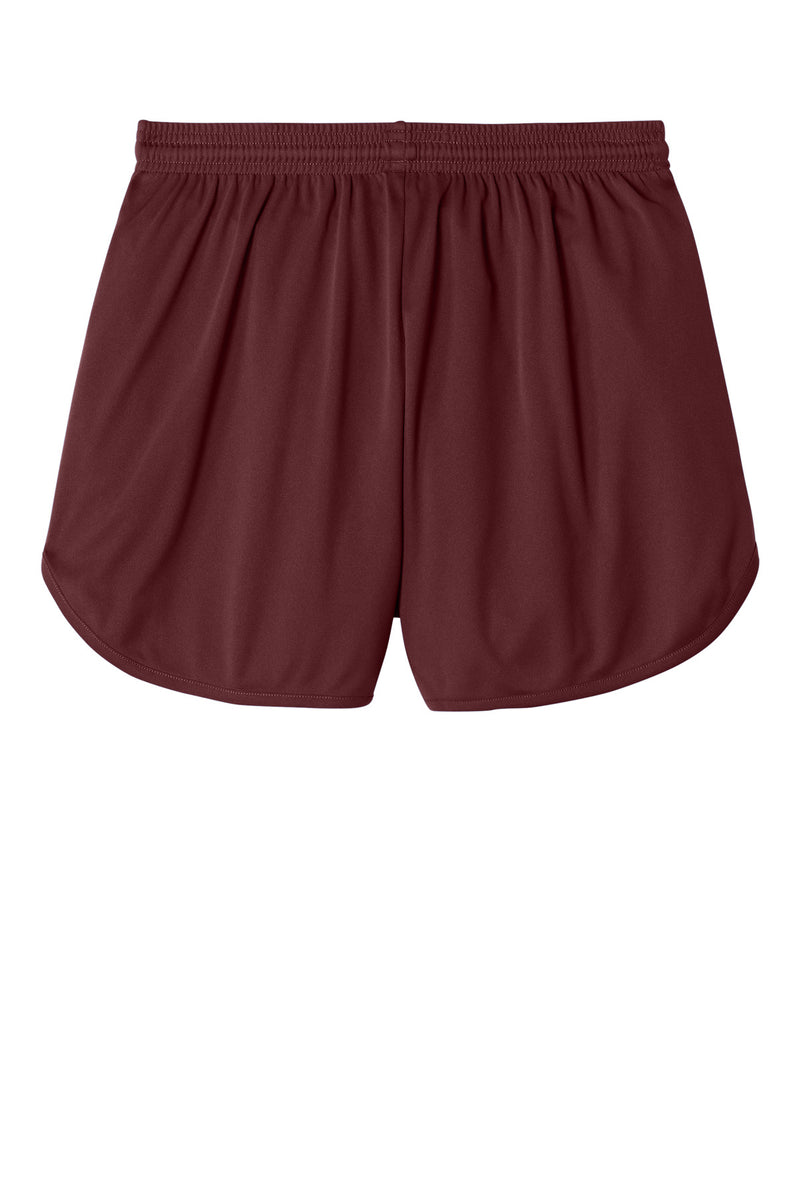 Sport-Tek Club 4  Track Short - Maroon