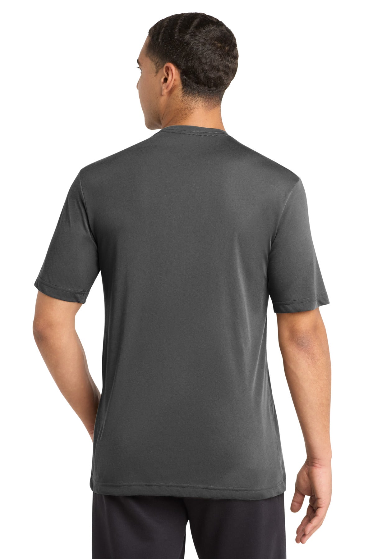 Sport-Tek PosiCharge Competitor Cotton Touch Tee - Dark Smoke Grey