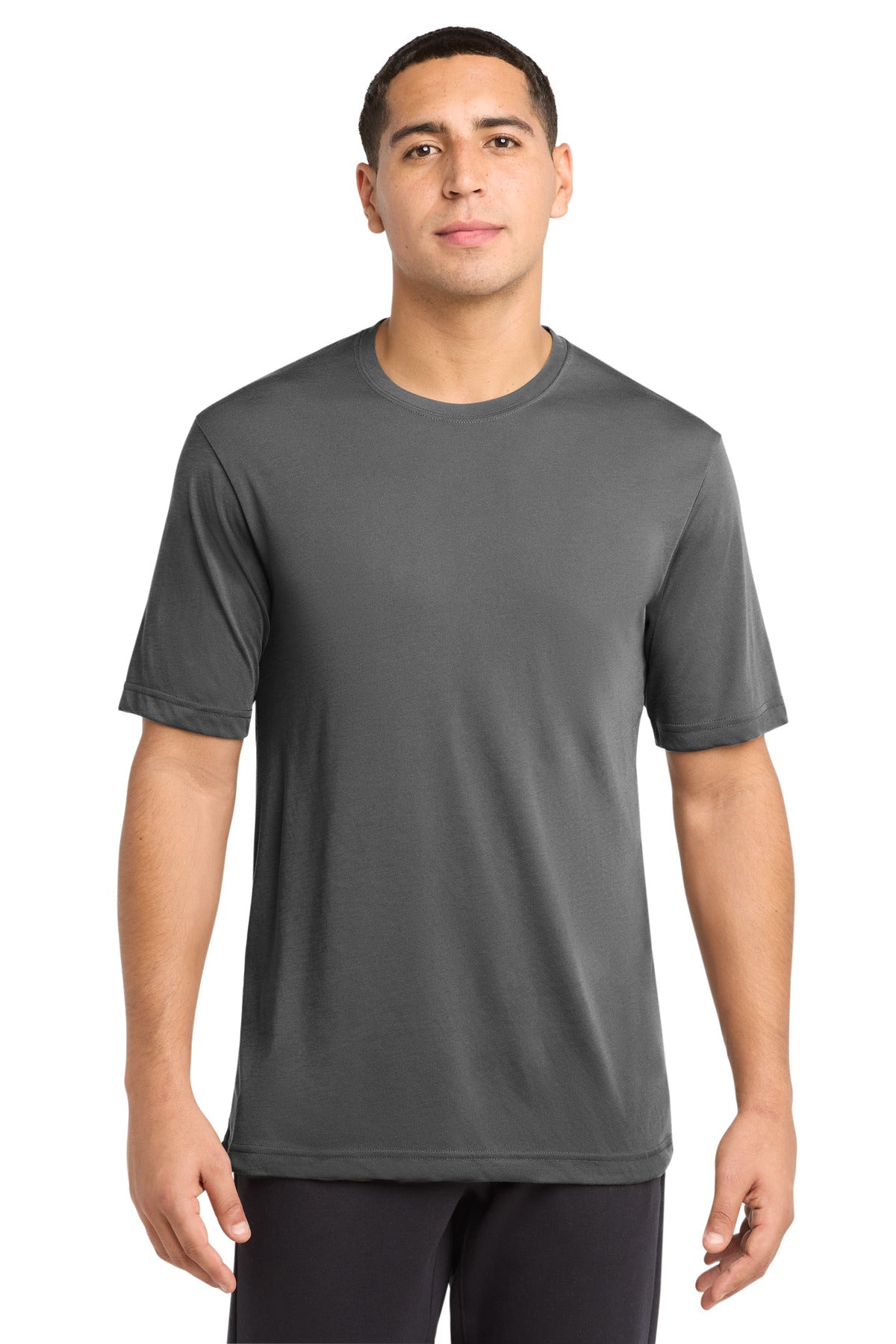 Sport-Tek PosiCharge Competitor Cotton Touch Tee - Dark Smoke Grey