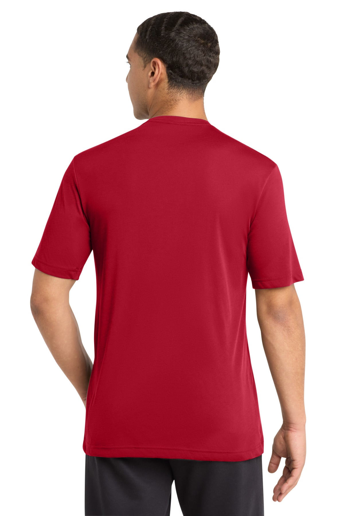 Sport-Tek PosiCharge Competitor Cotton Touch Tee - Deep Red